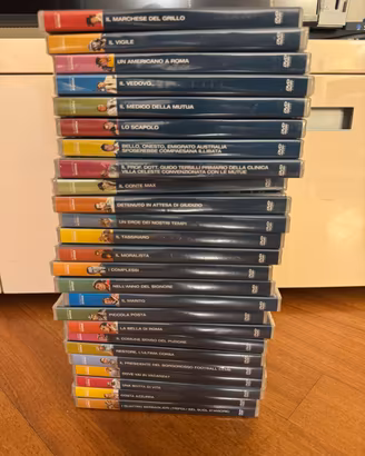 25 DVD “ i grandi film di Alberto Sordi”