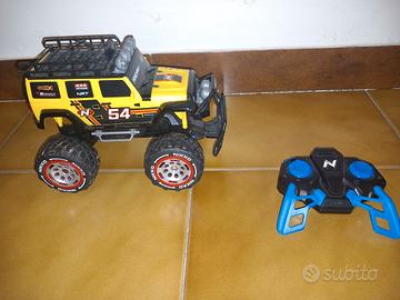 Jeep gialla giocattolo Nikko telecomandata