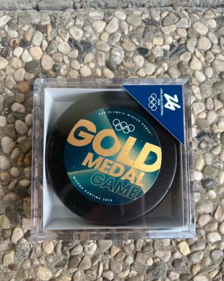 Puck Gold medal game Milano Cortina 2026