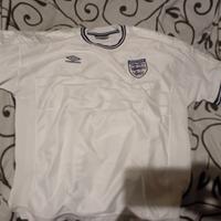 Maglia calcio vintage Umbro Inghilterra Euro 2000