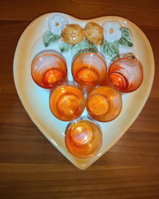 Set amaro/limoncello vintage Made in  Italy 