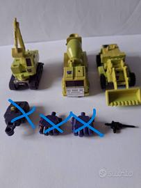 LOTTO 3 TRANSFORMERS DEVASTATOR