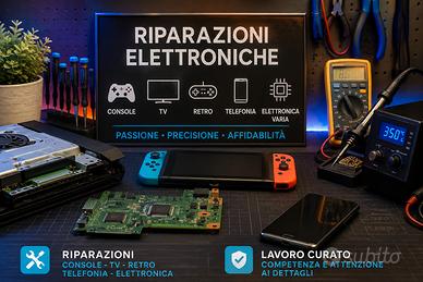 Riparazioni Console, TV ed Elettronica