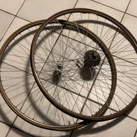 Coppia Cerchioni per bici da corsa vintage