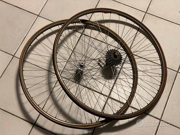 Coppia Cerchioni per bici da corsa vintage