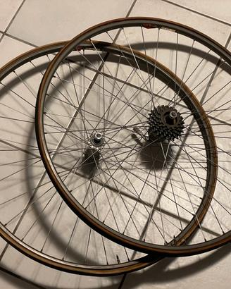 Coppia Cerchioni per bici da corsa vintage