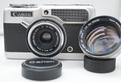 Canon Demi C con 28mm f/2.8 + 50mm f/2.8