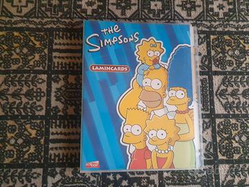 raccoglitore Lamincards i simpson con carte