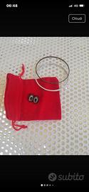 Orecchini in argento e 2 bracciali