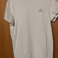 T-Shirt bianca “esercito italiano”, tgl S, uomo