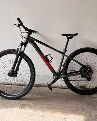 MTB CUBE ANALOG FLASHGREY´N´RED
