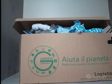 Scatolo sorpresa vestiti bambino 0-3 mesi