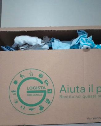Scatolo sorpresa vestiti bambino 0-3 mesi