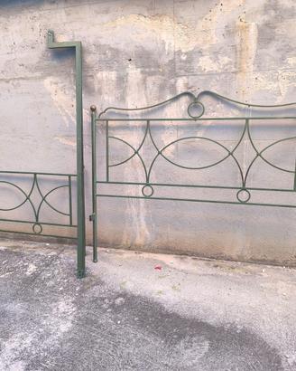 Letto in ferro battuto