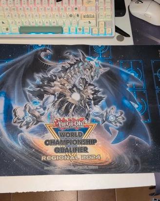 Yu-Gi-Oh playmat WCQ regional 2024 Dark hole drago