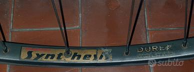 Ruota anteriore bici corsa Ambrosio Synthesis 28"