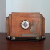 OROLOGIO AUTOMATICO DA TAVOLO IN LEGNO