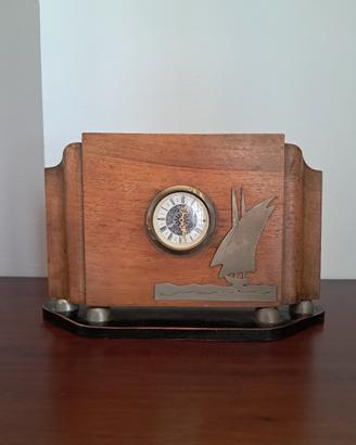 OROLOGIO AUTOMATICO DA TAVOLO IN LEGNO