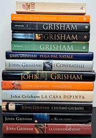 John Grisham 13 libri lotto thriller legali