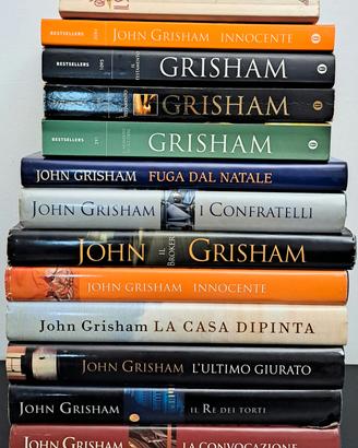 John Grisham 13 libri lotto thriller legali
