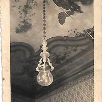 lampadario antico vetro soffiato murano