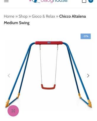 altalena chicco 