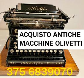 Macchine da scrivere Olivetti M1 M20 ACQUlST0
