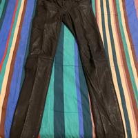 Pantaloni Denny Rose similpelle neri