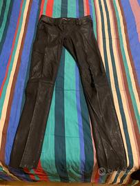 Pantaloni Denny Rose similpelle neri