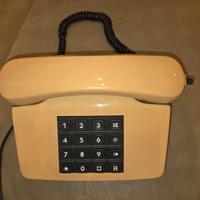Telefono con filo e tastiera vintage DFG