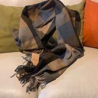 Sciarpa elegante ampia a quadroni Angelina