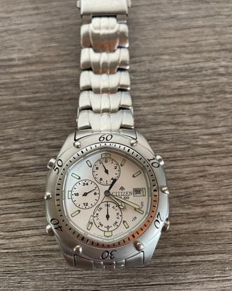 Orologio Citizen Cronografo WR 100 - Acciaio