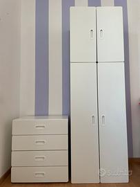 Armadio con cassettiera per bambini Stuva Ikea