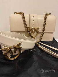 Borsa Pinko latte beige cintura