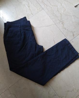 pantaloni blu