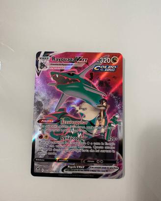 Rayquaza Vmaxtg20 tg 30 tempesta argentata