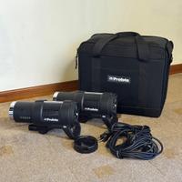 PROFOTO D2 DUO KIT 500/500 AirTTL flash come nuovi