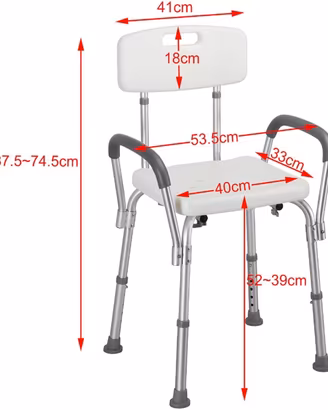 Sedile doccia anziani/disabili