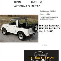 Bikini Soft Top Suzuki Samurai Santana Sj41