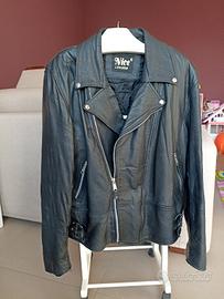 Giubbotto pelle uomo vintage mod. Chiodo