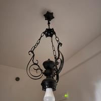 Lampadario vintage stile gotico