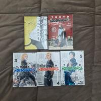 Tokyo Revengers manga dal 1 al 5 con box e variant