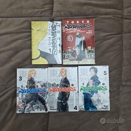 Tokyo Revengers manga dal 1 al 5 con box e variant
