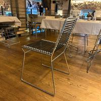 SEDIE IN METALLO CROMATO CON ELASTICO