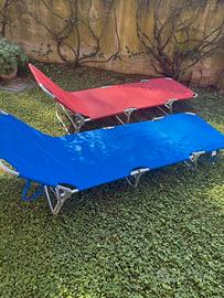 2 Brandine Lettini Mare in Alluminio