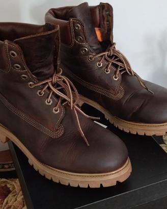Scarpe in pelle Timberland marroni 44EU uomo