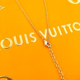 Collana con logo LV di Louis Vuitton