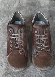 Scarpa tennis Giorgio Armani cavallino e vitello