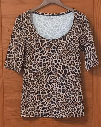 Maglia Tezenis leopardata