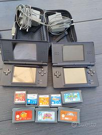 2x Nintendo DS Originale (Prima Serie) + 8 Giochi